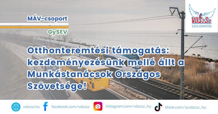 Otthonteremtési támogatás: kezdeményezésünk mellé állt a Munkástanácsok!