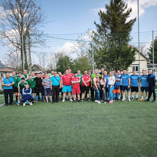 VDSzSz Szolidaritás Debrecen JÓTÉKONYSÁGI FOCI rangadó Bárándon!