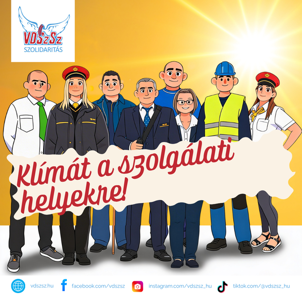 Klímát a szolgálati helyekre – kezdeményezést nyújtottunk be a miniszterhez